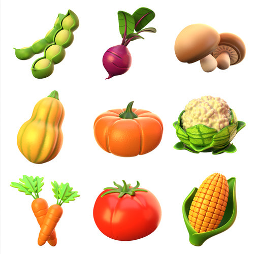 3D Vegetable Icon